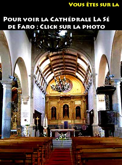 Cathédrale de Faro au Portugal le 23 mai 2012