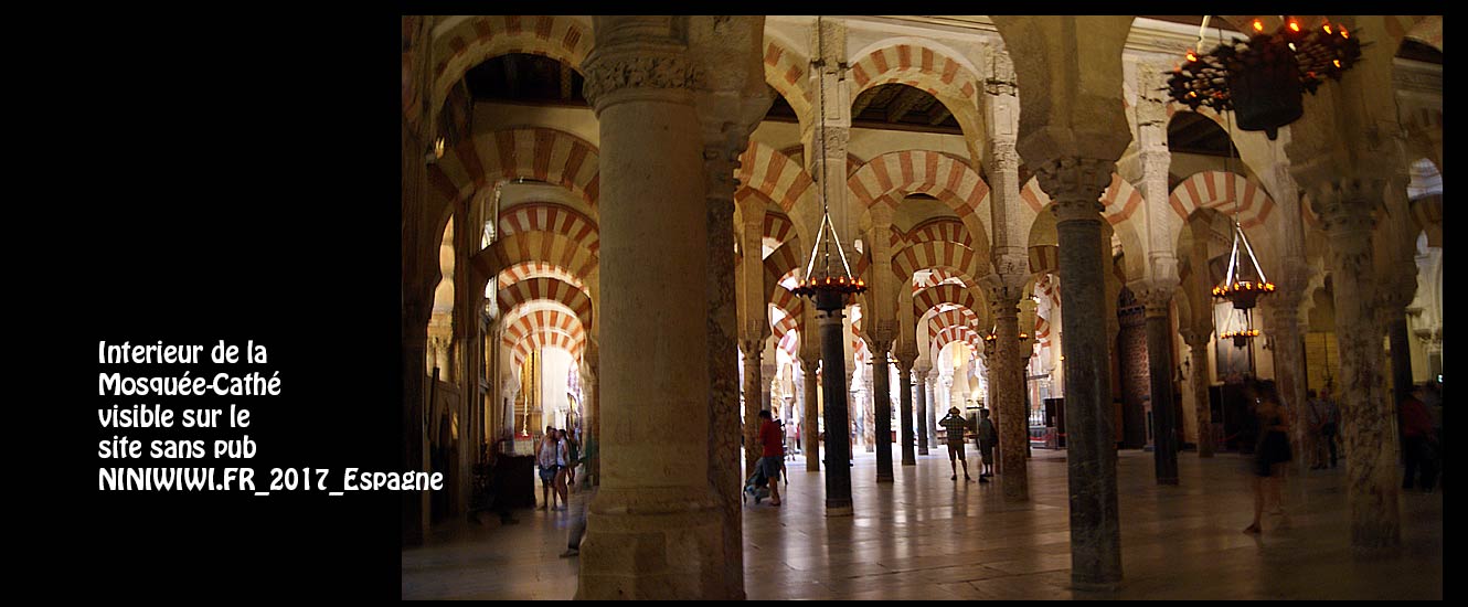 Cordoue, mosquée le tour, Espagne